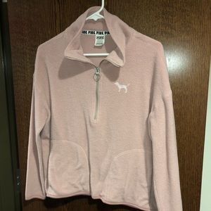 PINK quarter-zip Pullover💕